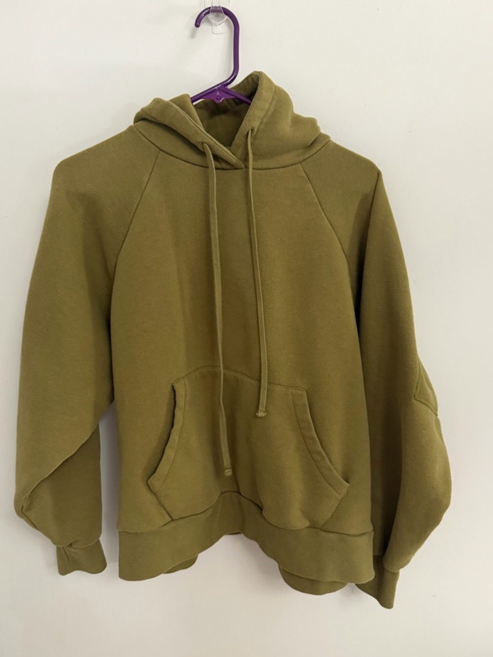 ALLSAINTS Talon Green Oversized Hoodie Size XS